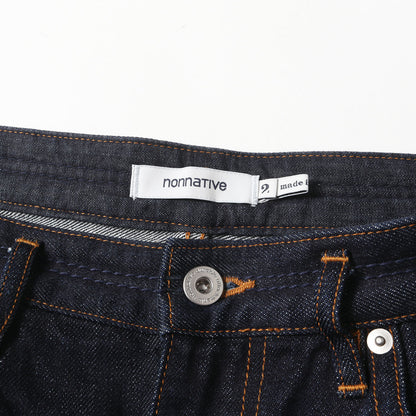 22W/23S ワンウォッシュ加工 デニムパンツ(DWELLER 5P JEANS 03 COTTON 13.5oz SELVEDGE DENIM OW)