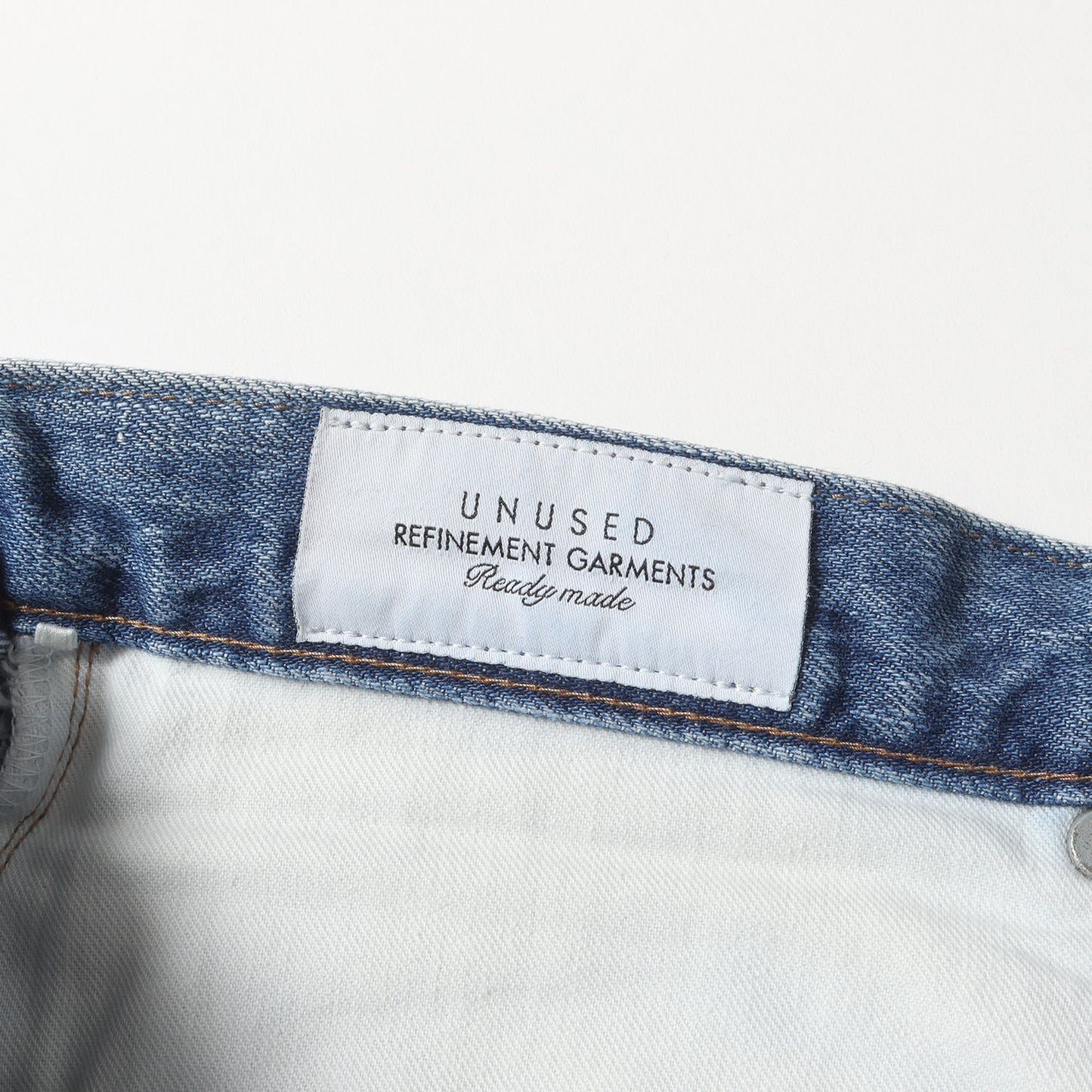 23SS 2トーン バイオストーンブリーチ加工 デニムパンツ(UW1087 13oz denim pants.)