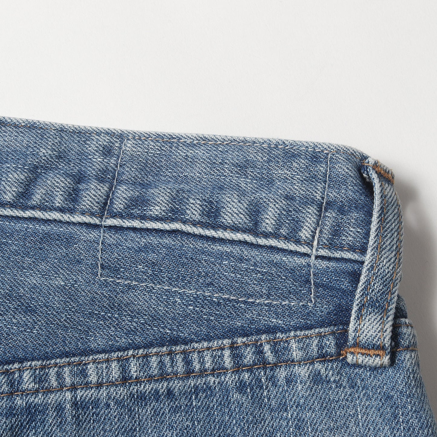 23SS 2トーン バイオストーンブリーチ加工 デニムパンツ(UW1087 13oz denim pants.)