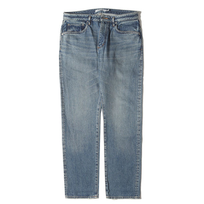 22W/23S ヴィンテージ加工 デニムパンツ(DWELLER 5P JEANS 03 COTTON 13.5oz SELVEDGE DENIM VW)