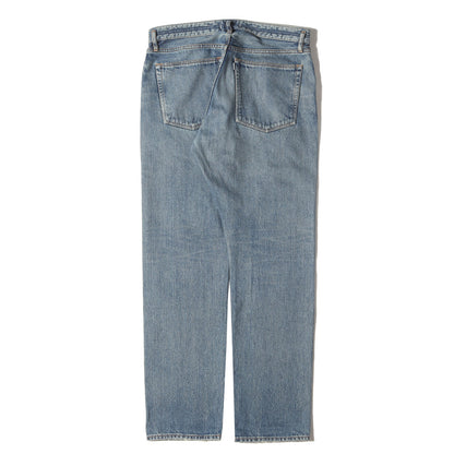 22W/23S ヴィンテージ加工 デニムパンツ(DWELLER 5P JEANS 03 COTTON 13.5oz SELVEDGE DENIM VW)