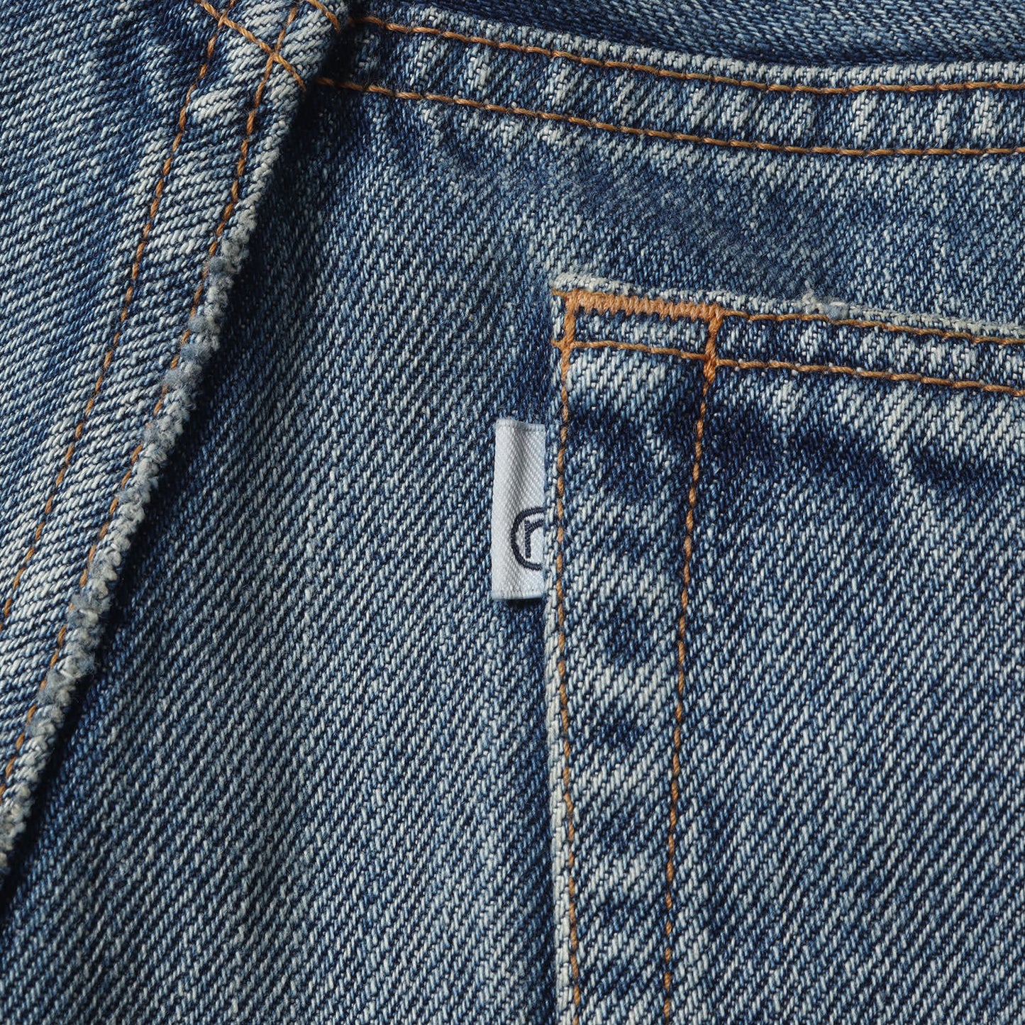 22W/23S ヴィンテージ加工 デニムパンツ(DWELLER 5P JEANS 03 COTTON 13.5oz SELVEDGE DENIM VW)