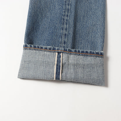 22W/23S ヴィンテージ加工 デニムパンツ(DWELLER 5P JEANS 03 COTTON 13.5oz SELVEDGE DENIM VW)