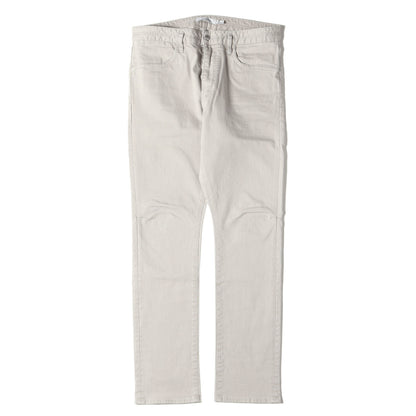 22SA ストレッチ カツラギ パンツ(DWELLER 5P JEANS 02 C/P KATSURAGI STRETCH OVERDYED VW)