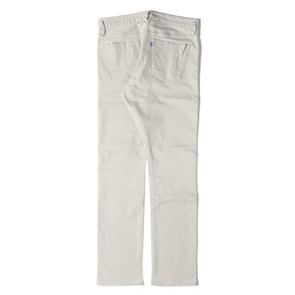 22SA ストレッチ カツラギ パンツ(DWELLER 5P JEANS 02 C/P KATSURAGI STRETCH OVERDYED VW)