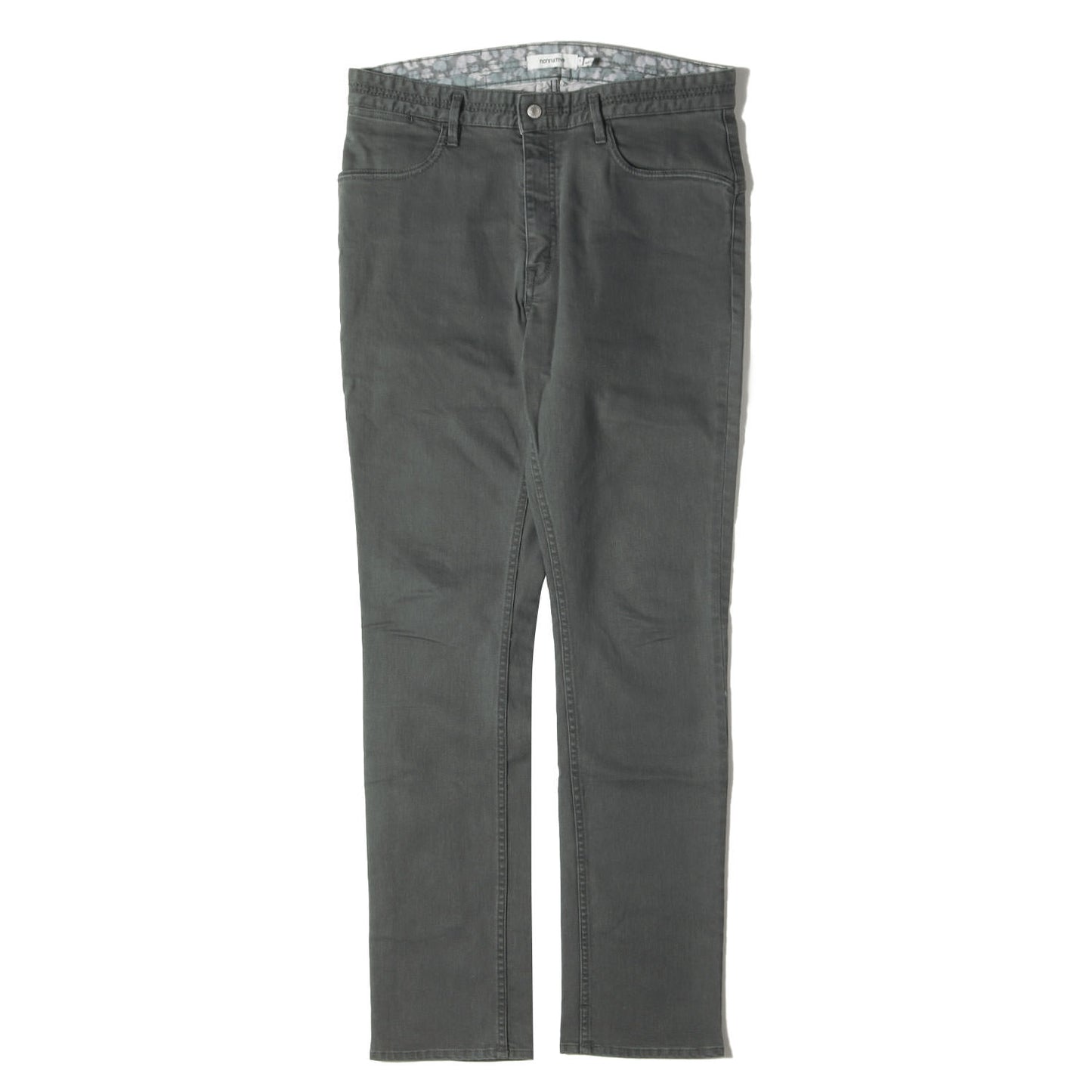20SS ストレッチ カツラギ パンツ(DWELLER 5P JEANS DROPPED FIT C/P KATSURAGI STRETCH)