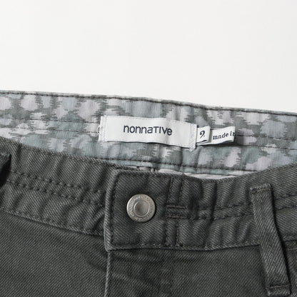 20SS ストレッチ カツラギ パンツ(DWELLER 5P JEANS DROPPED FIT C/P KATSURAGI STRETCH)