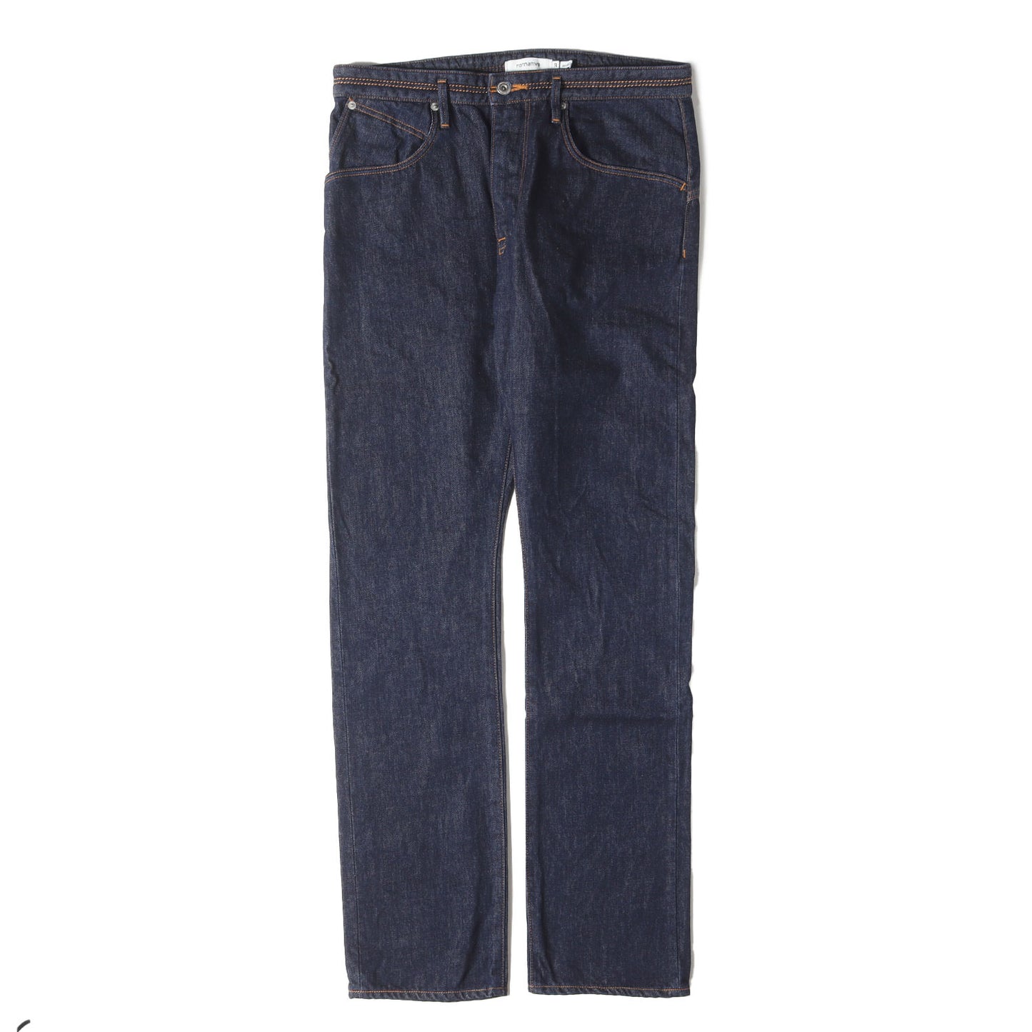 ×ORTA スリムストレート デニムパンツ(DWELLER 5P JEANS COTTON 12.5oz DENIM)