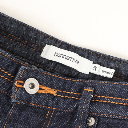 ×ORTA スリムストレート デニムパンツ(DWELLER 5P JEANS COTTON 12.5oz DENIM)