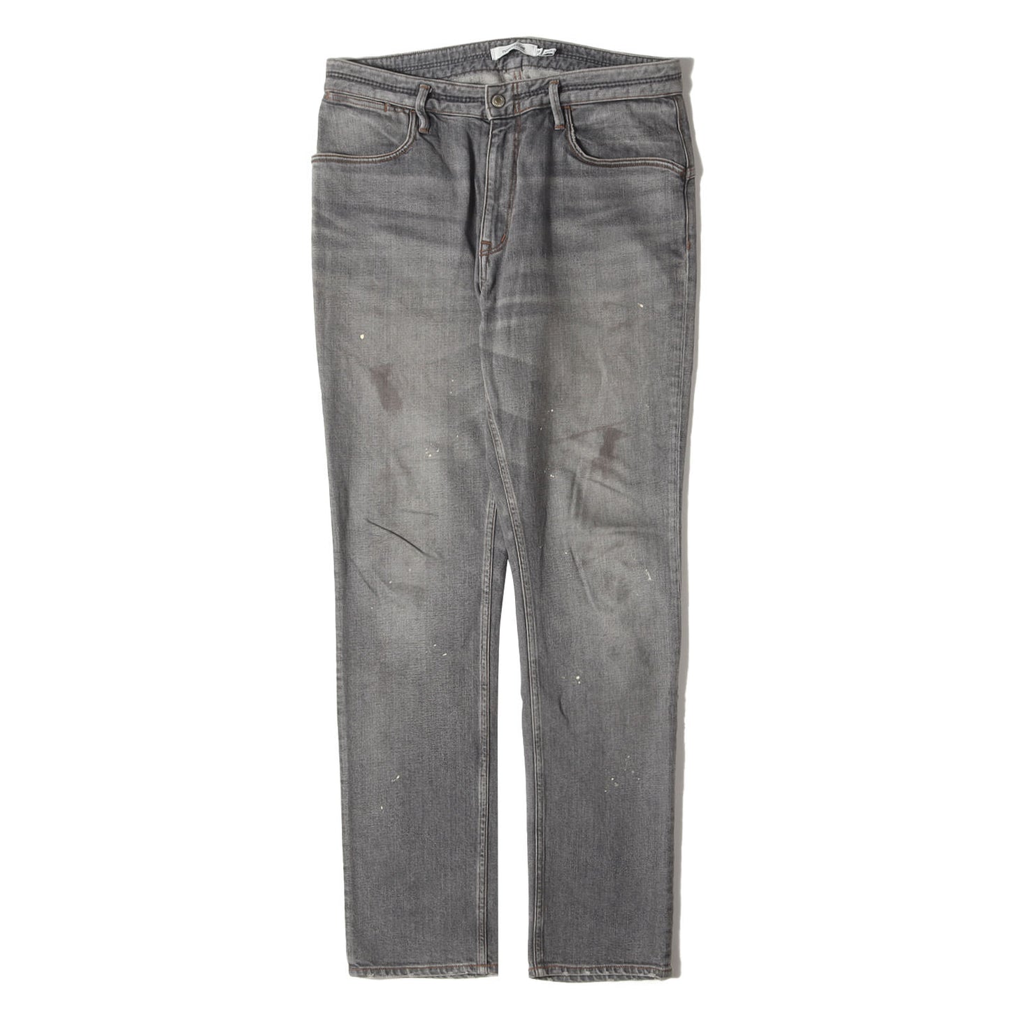 ヴィンテージ加工 ストレッチ デニムパンツ(DWELLER 5P JEANS DROPPED FIT C/P 12oz DENIM STRETCH VW)