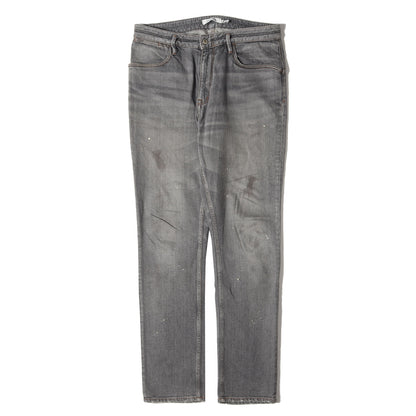 ヴィンテージ加工 ストレッチ デニムパンツ(DWELLER 5P JEANS DROPPED FIT C/P 12oz DENIM STRETCH VW)