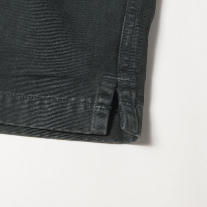 チノクロス アンクルカット パンツ(CLERK ANKLE CUT TROUSERS RELAX FIT COTTON CHINO CLOTH OVERDYED)