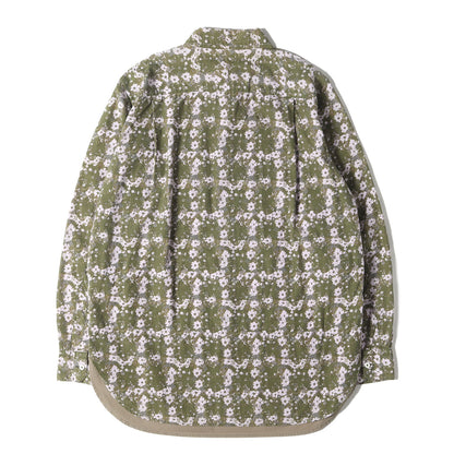 ×LIBERTY フラワー柄 コットン ロングシャツ(GARDENER LONG SHIRT C/L BROAD)