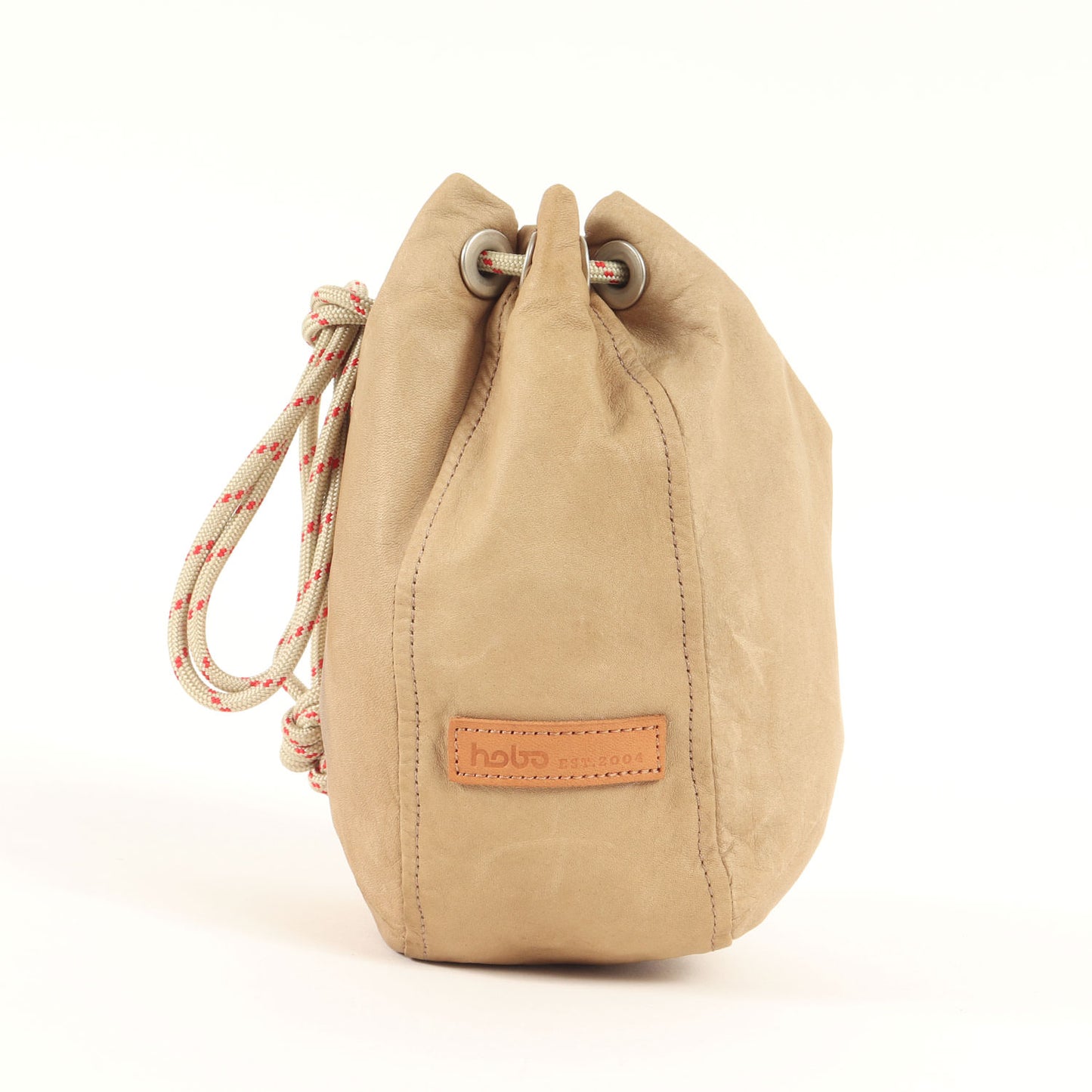 レザー 巾着バッグ / ポーチ