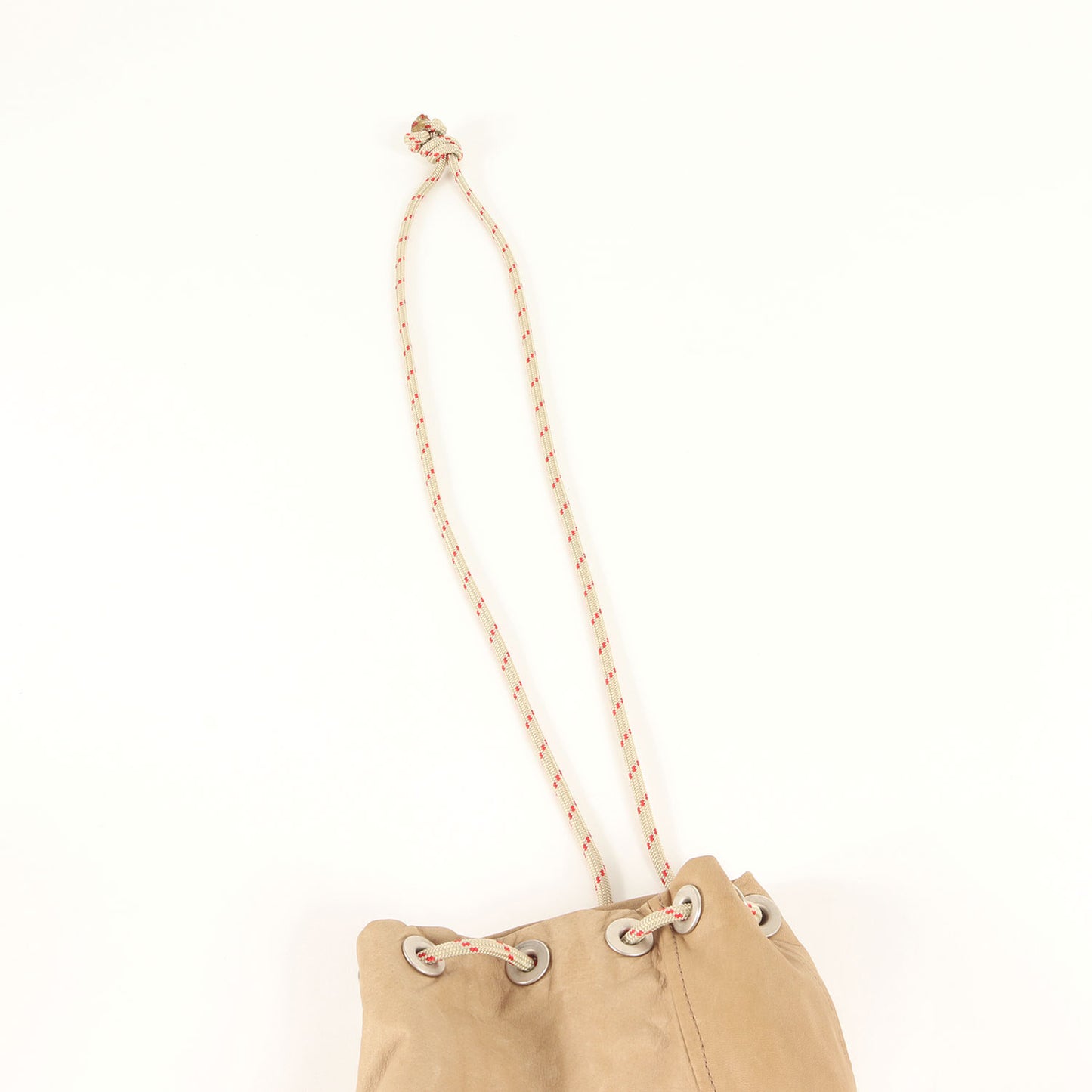 レザー 巾着バッグ / ポーチ