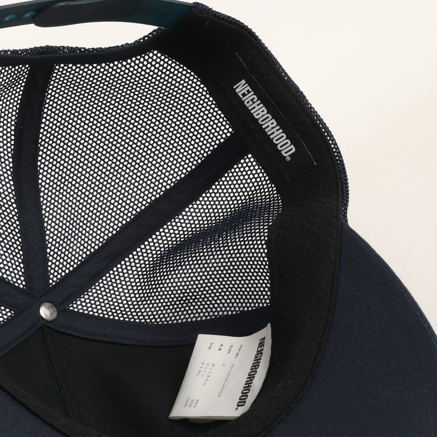 23SS ブランドロゴ メッシュキャップ(LOGO PRINT MESH CAP)