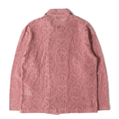 24SS ×ten_do_ten レース ラペル ジャケット(LOVE & PEACE LACE LAPEL JACKET)