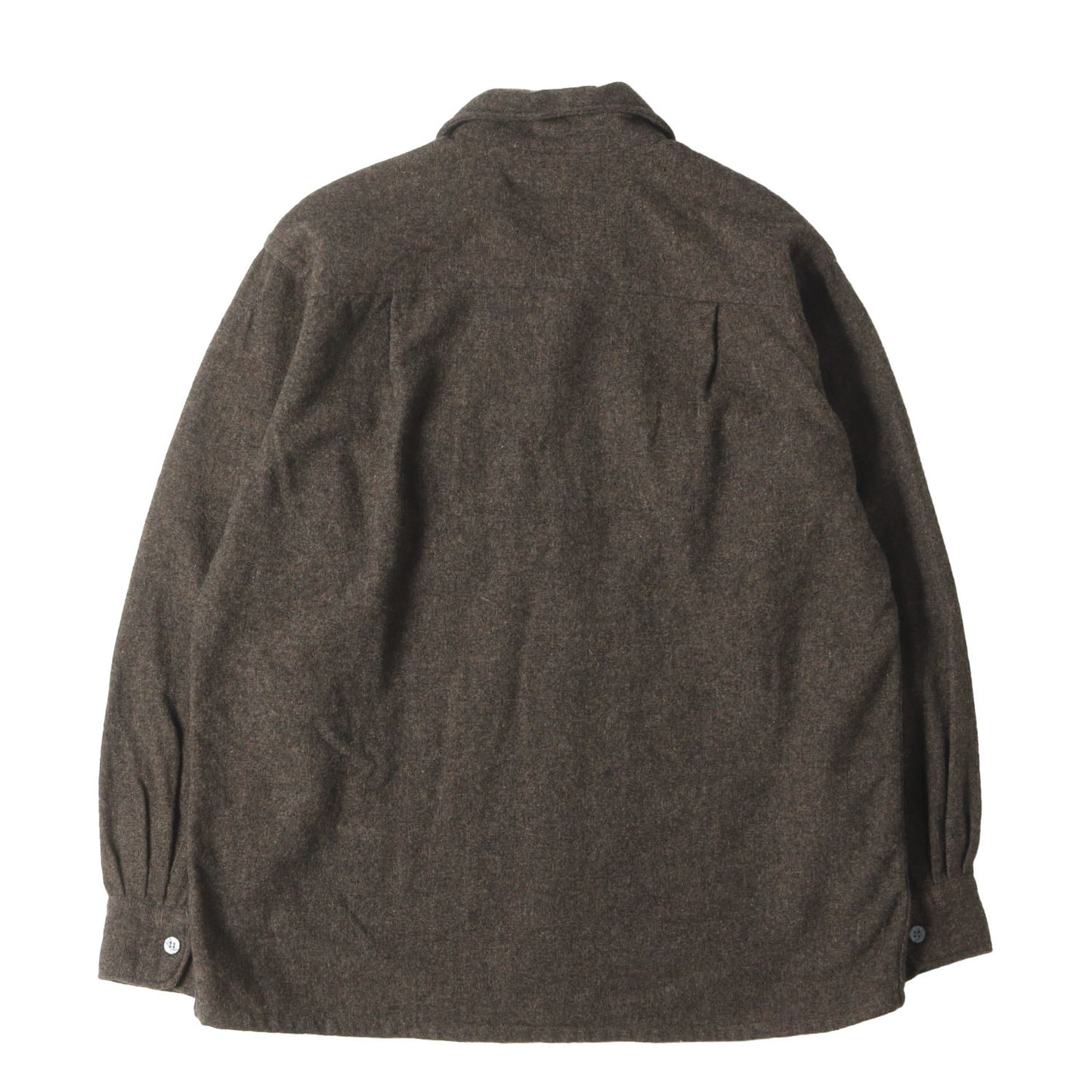 60s ウール オープンカラー ボード シャツ 日本製