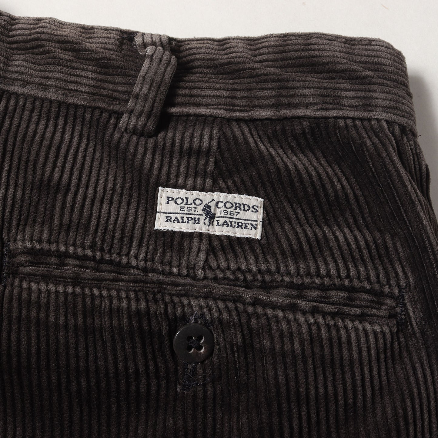 90s POLO CORDS 太畝コーデュロイ ワークパンツ