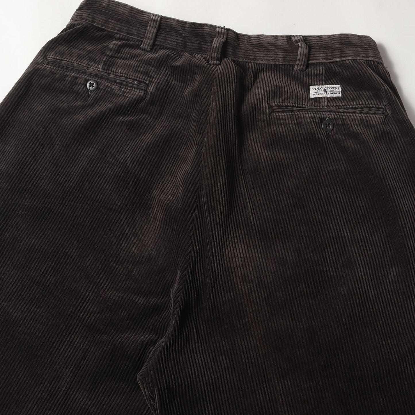 90s POLO CORDS 太畝コーデュロイ ワークパンツ