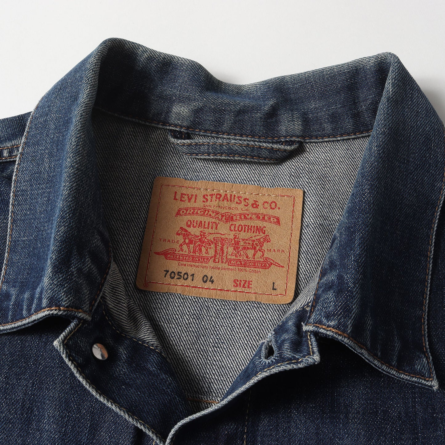 00s EUROモデル 1st 大戦 デニムジャケット / Gジャン(70501-04)