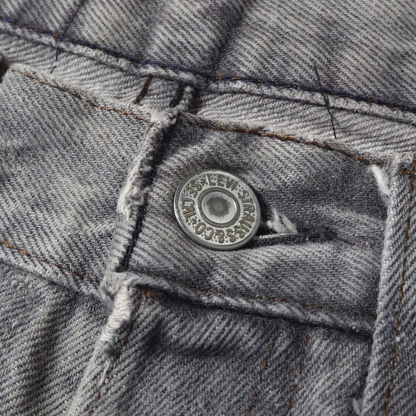 [希少] 80s 501 先染め ブラック デニムパンツ/ USA製 501-0658