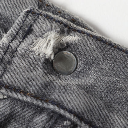 [希少] 80s 501 先染め ブラック デニムパンツ/ USA製 501-0658