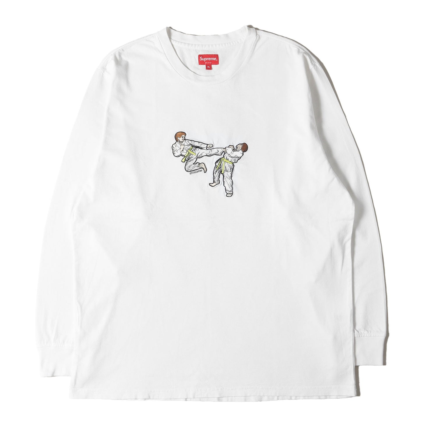 空手刺繍 ロングスリーブ Tシャツ(Karate Tee)