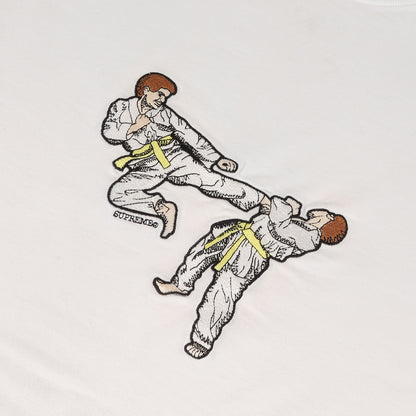 空手刺繍 ロングスリーブ Tシャツ(Karate Tee)