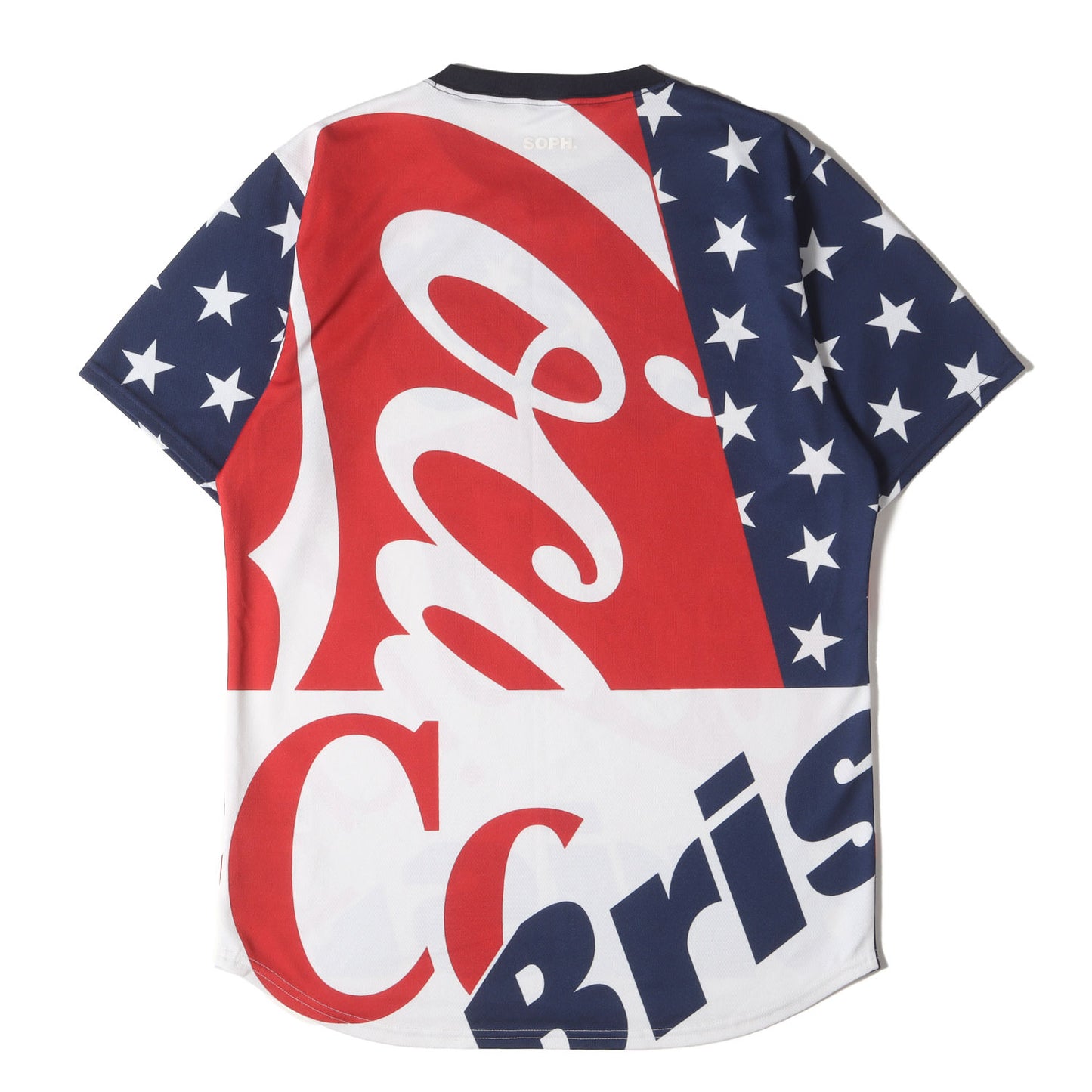 20SS ×Coca-Cola 全面グラフィック メッシュジャージ Tシャツ(MULTI PATTERN S/S TOP)
