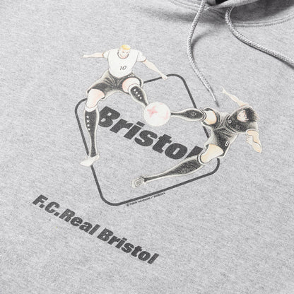 ×STRASSENKICKER キャプテン翼 ポドルスキ 日向小次郎 スウェットパーカー(LUKAS HYUGA TWIN SHOOT HOODIE)