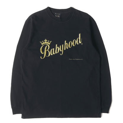 00s ラメロゴ ロングスリーブ Tシャツ