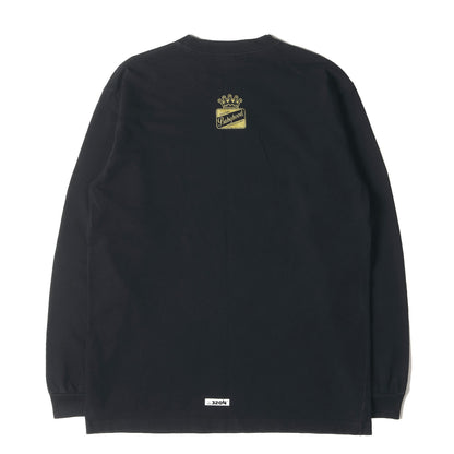 00s ラメロゴ ロングスリーブ Tシャツ