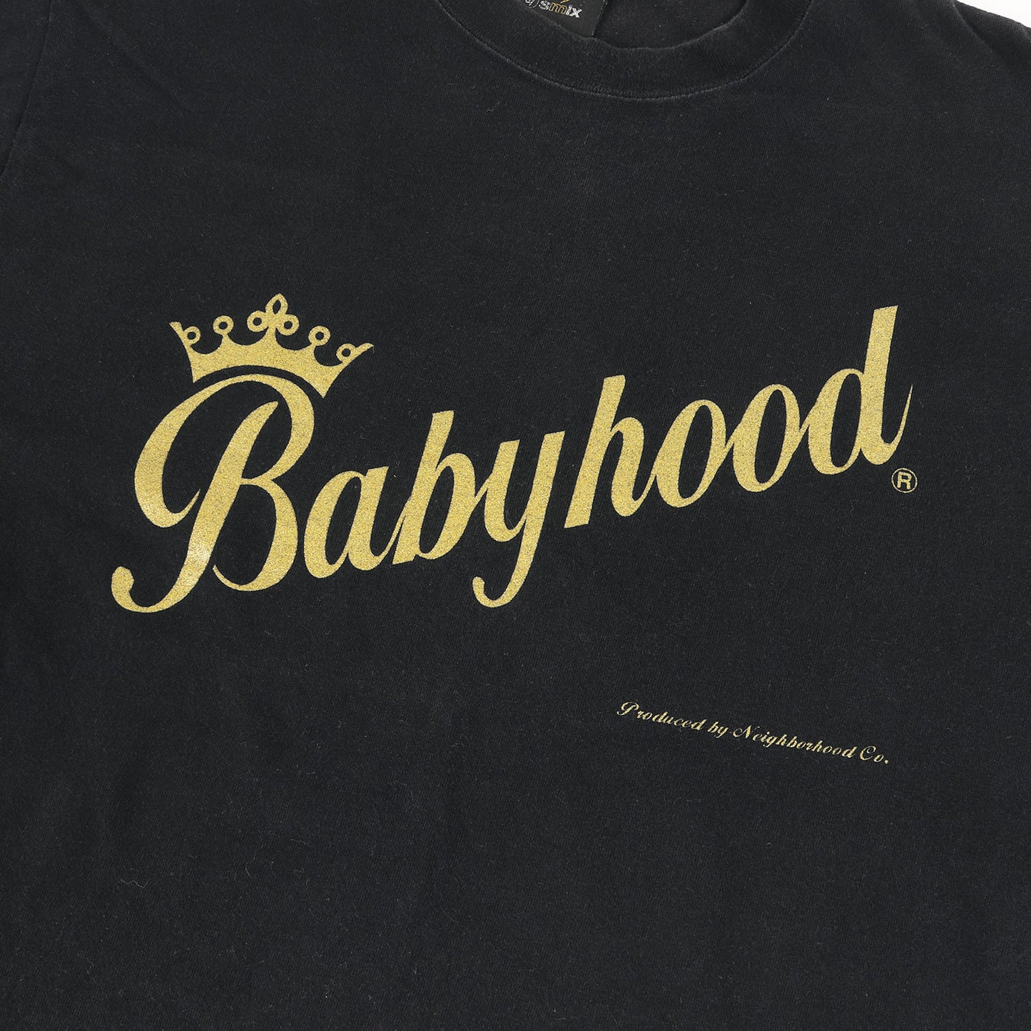 00s ラメロゴ ロングスリーブ Tシャツ