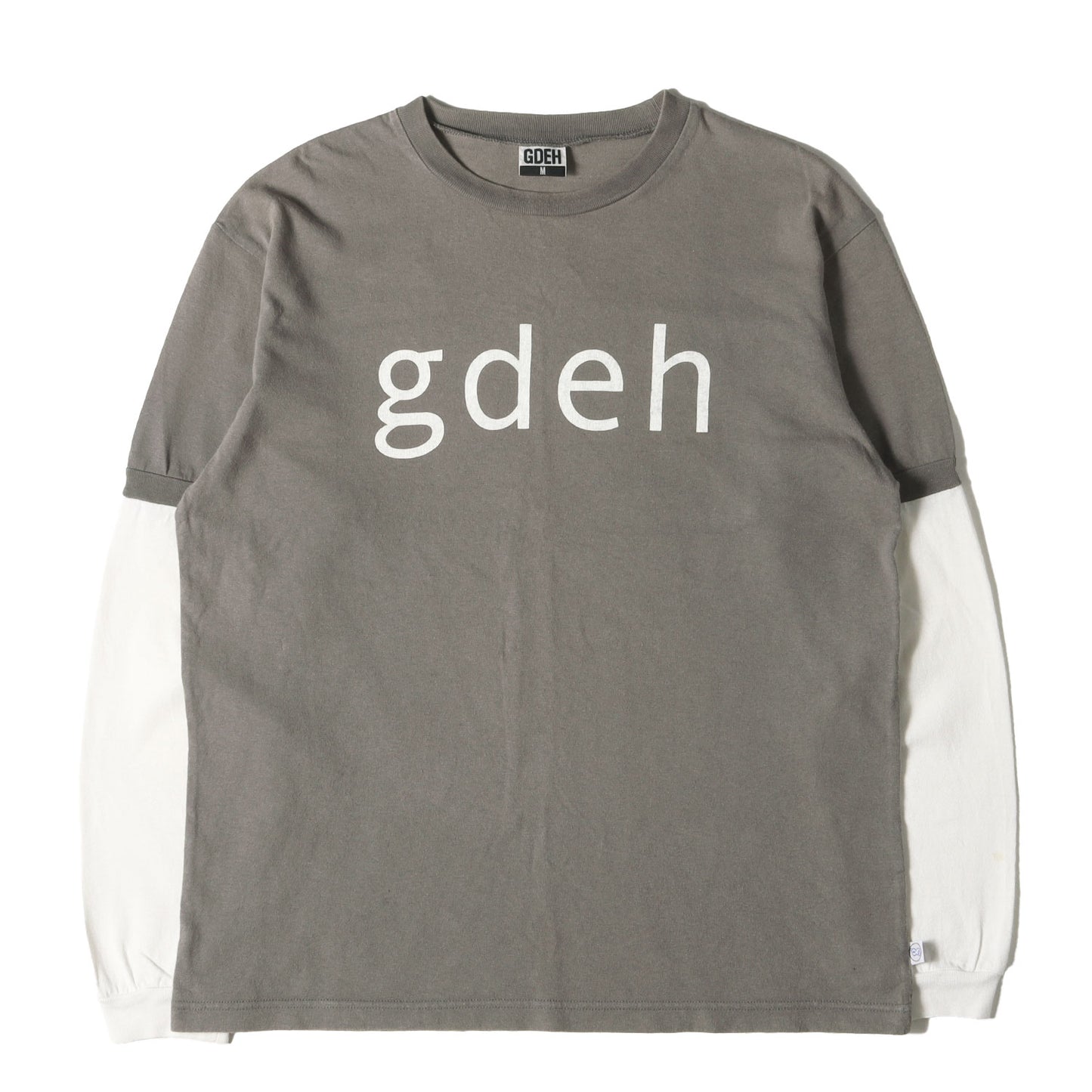 00s GDEHロゴ 2トーン ロングスリーブ Tシャツ(2002年モデル)