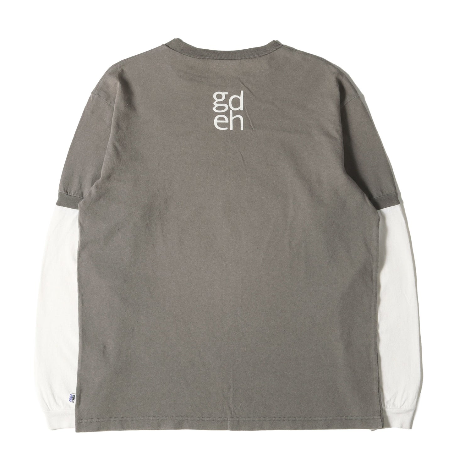 00s GDEHロゴ 2トーン ロングスリーブ Tシャツ(2002年モデル)
