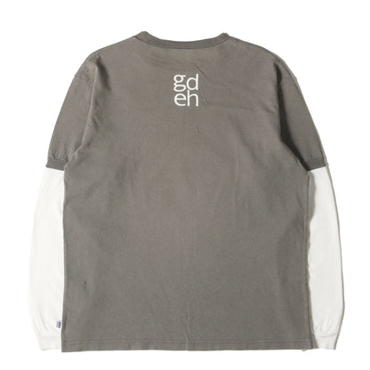 00s GDEHロゴ 2トーン ロングスリーブ Tシャツ(2002年モデル)