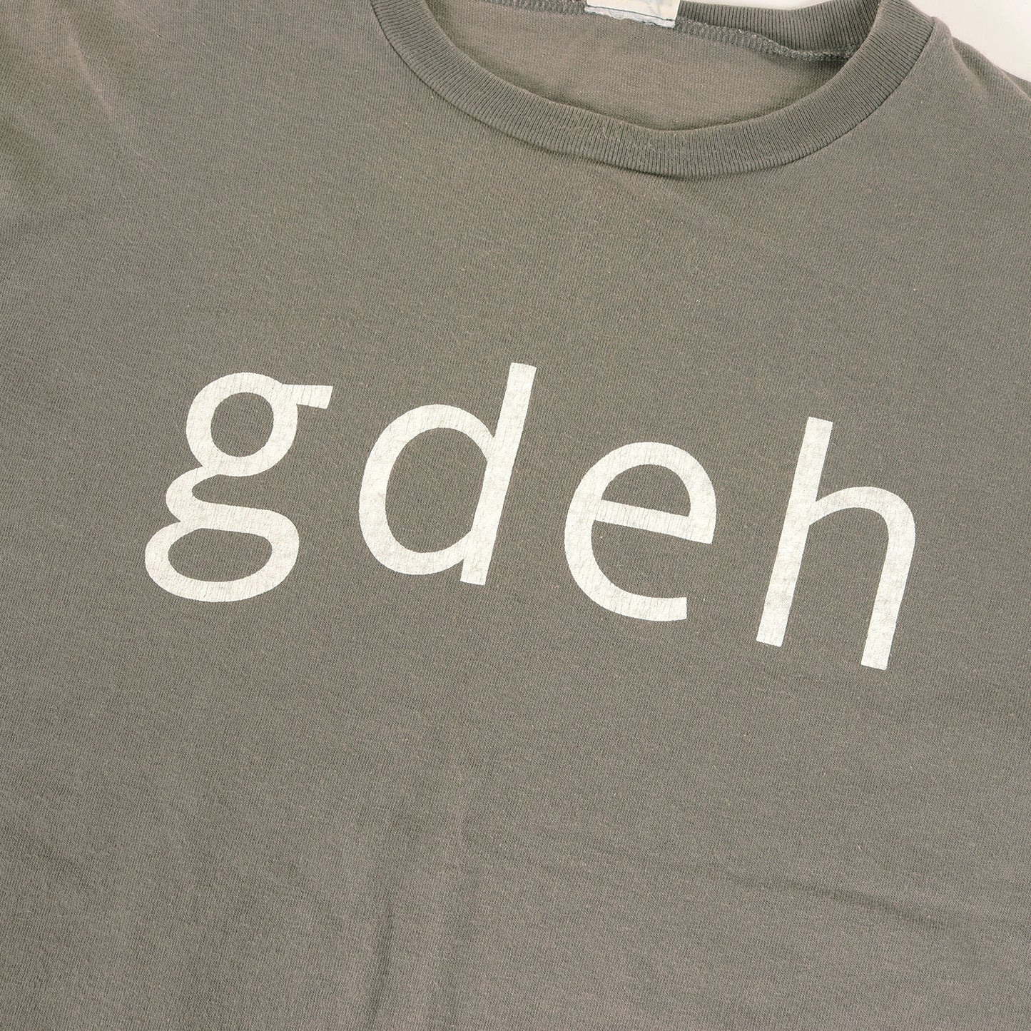 00s GDEHロゴ 2トーン ロングスリーブ Tシャツ(2002年モデル)