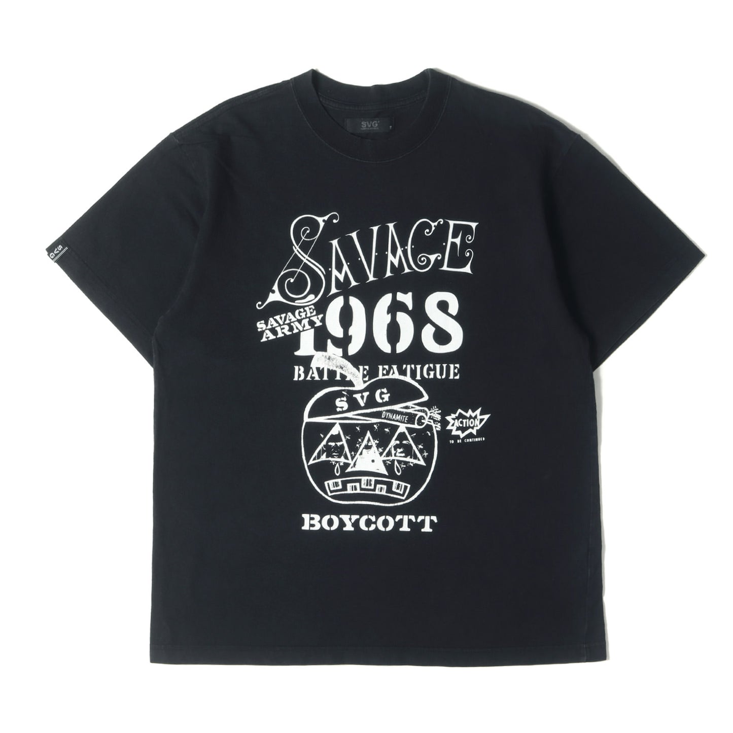 00s SVG グラフィックプリント Tシャツ