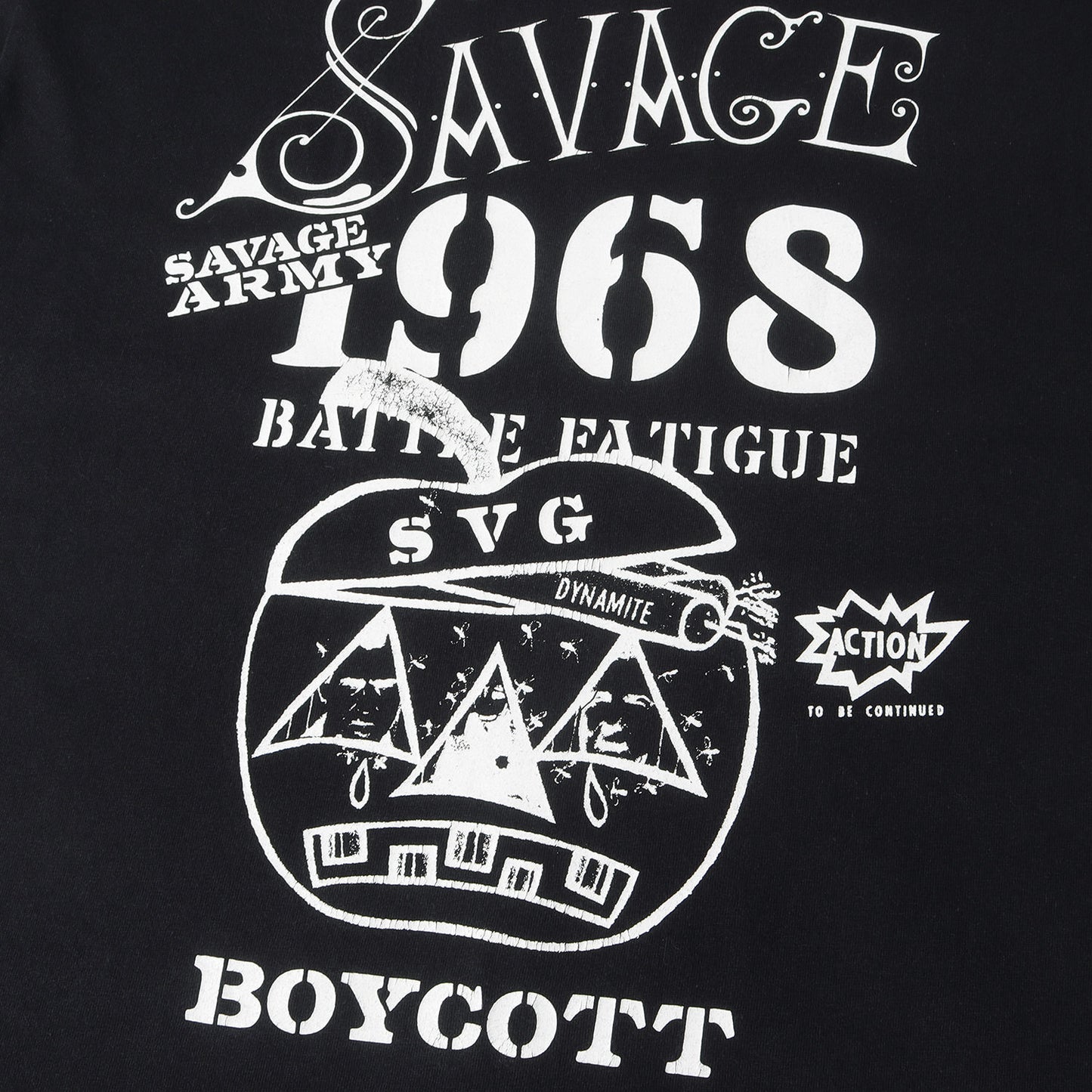 00s SVG グラフィックプリント Tシャツ