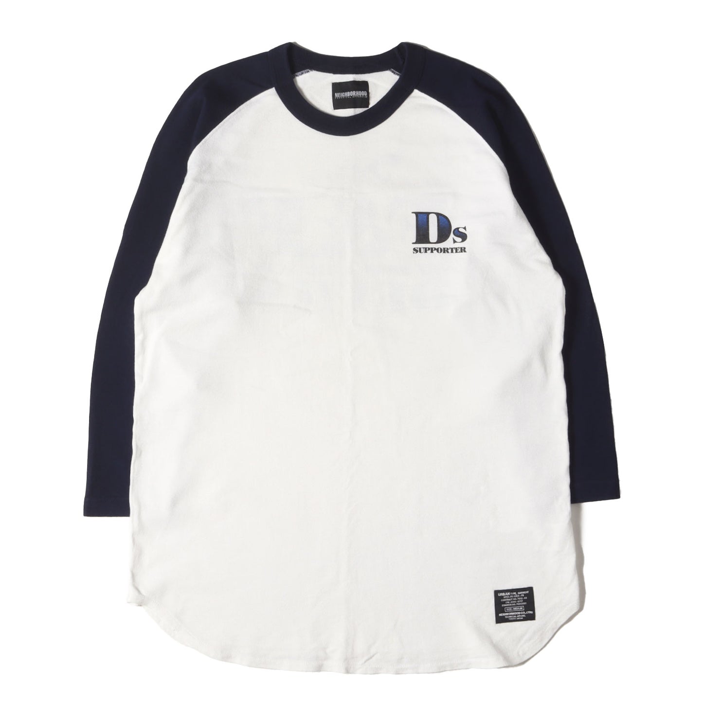 00s デビル グラフィック ラグラン 7分袖 Tシャツ