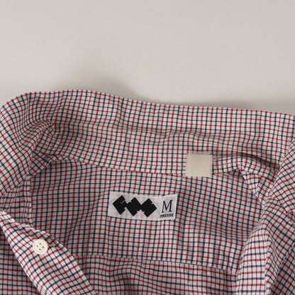 90s FINESSE ×GOODENOUGH チェック オープンカラーシャツ