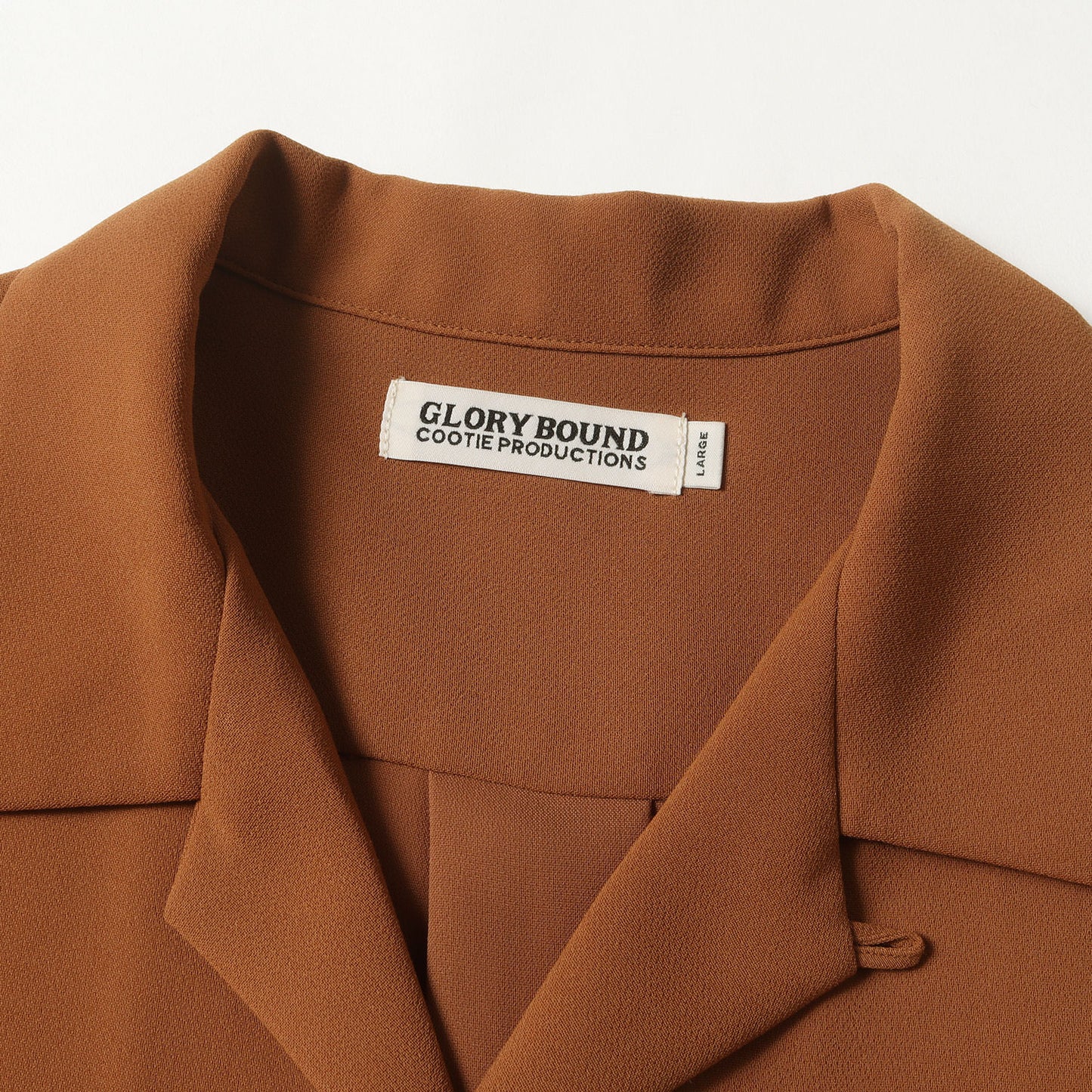 ワイドシルエット オープンカラー 半袖シャツ(Double Cloth S/S Open Neck Shirt)