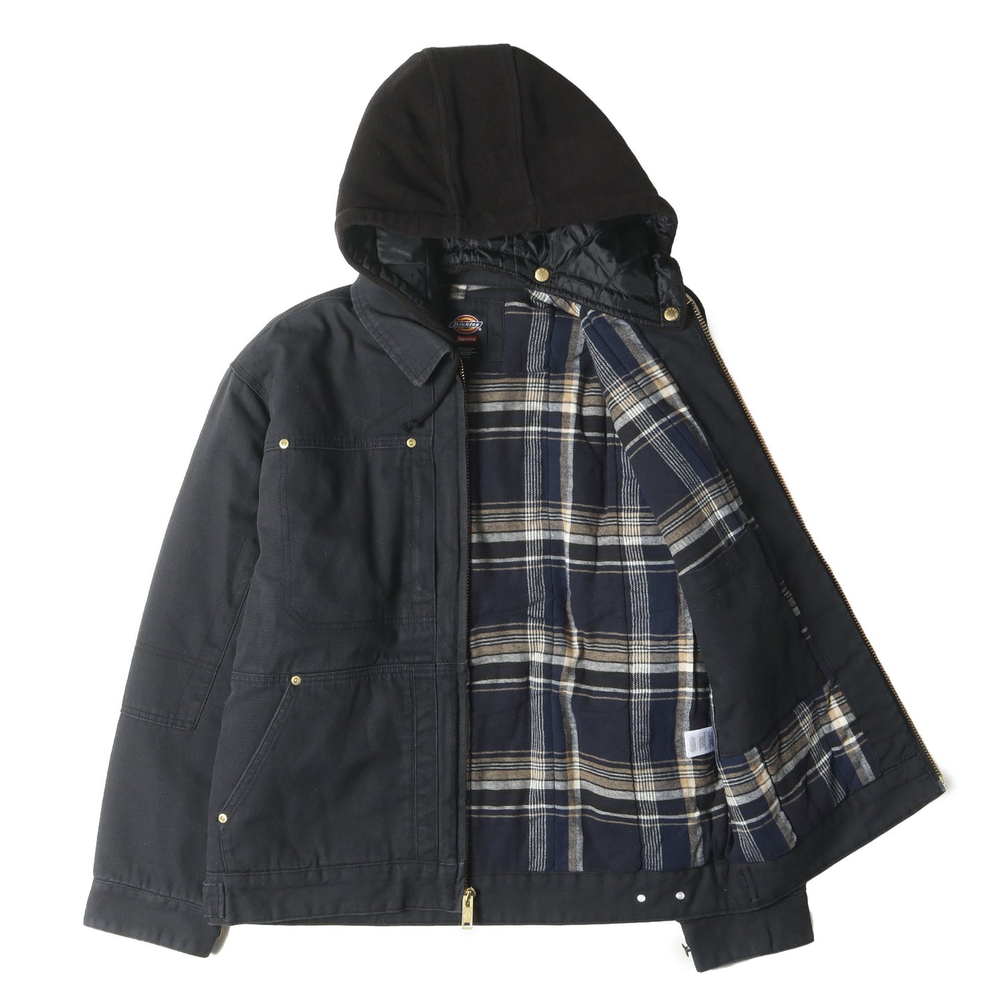 24AW ×Dickies フード付き キャンバス ワークジャケット(Hooded Work Jacket)