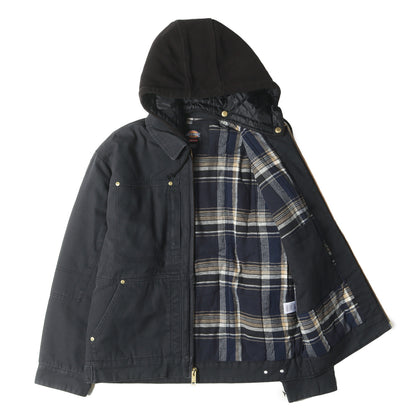 24AW ×Dickies フード付き キャンバス ワークジャケット(Hooded Work Jacket)