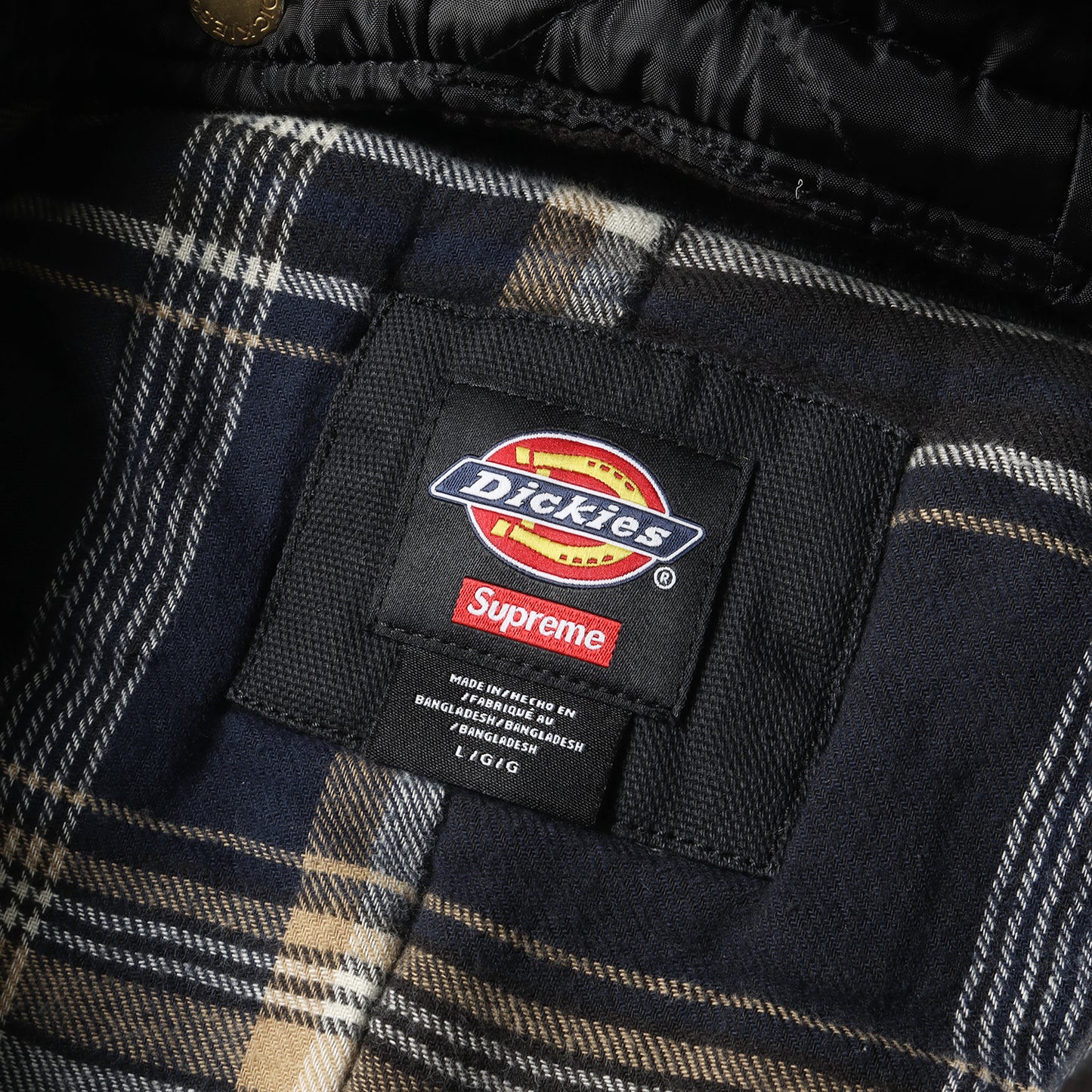 24AW ×Dickies フード付き キャンバス ワークジャケット(Hooded Work Jacket)