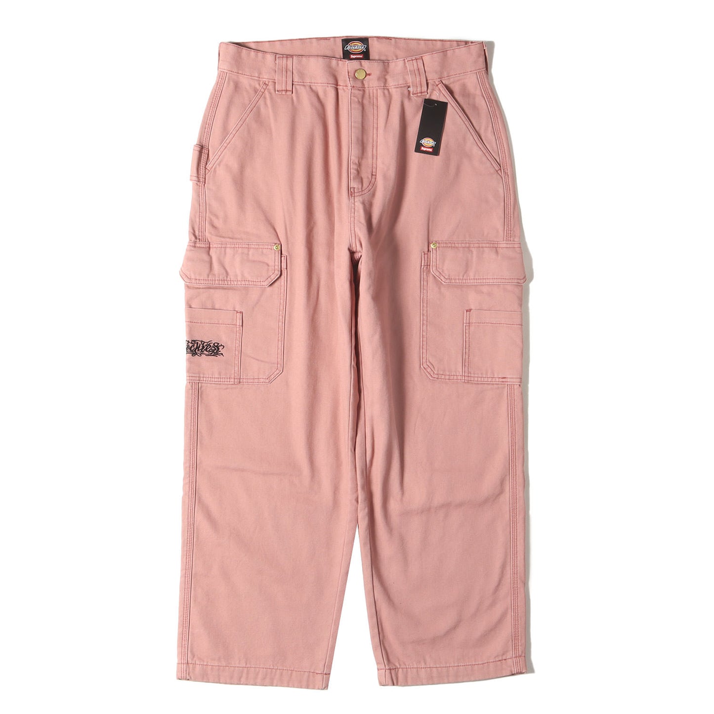 24AW ×Dickies 裏地チェックネル キャンバス カーゴパンツ(Flannel Lined Cargo Pant)