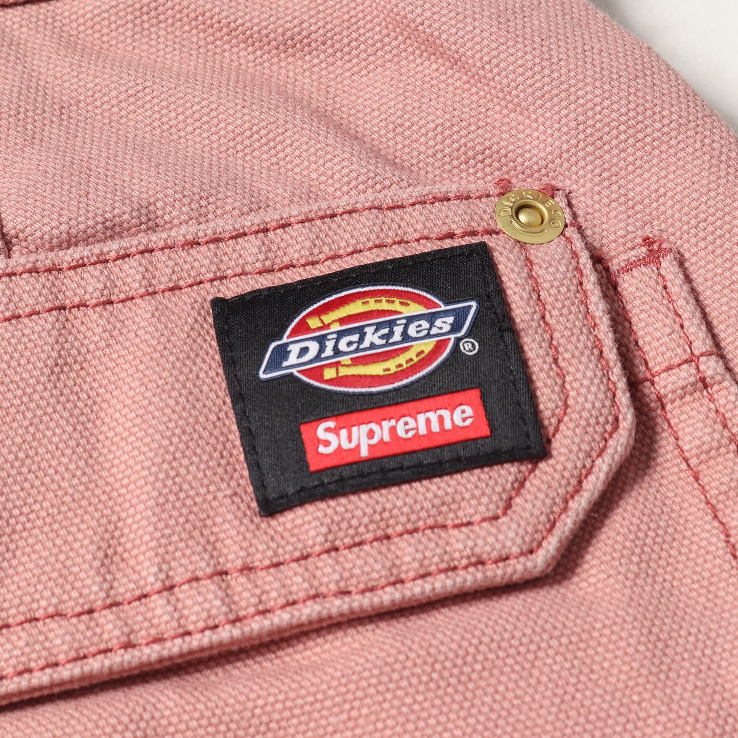 24AW ×Dickies 裏地チェックネル キャンバス カーゴパンツ(Flannel Lined Cargo Pant)
