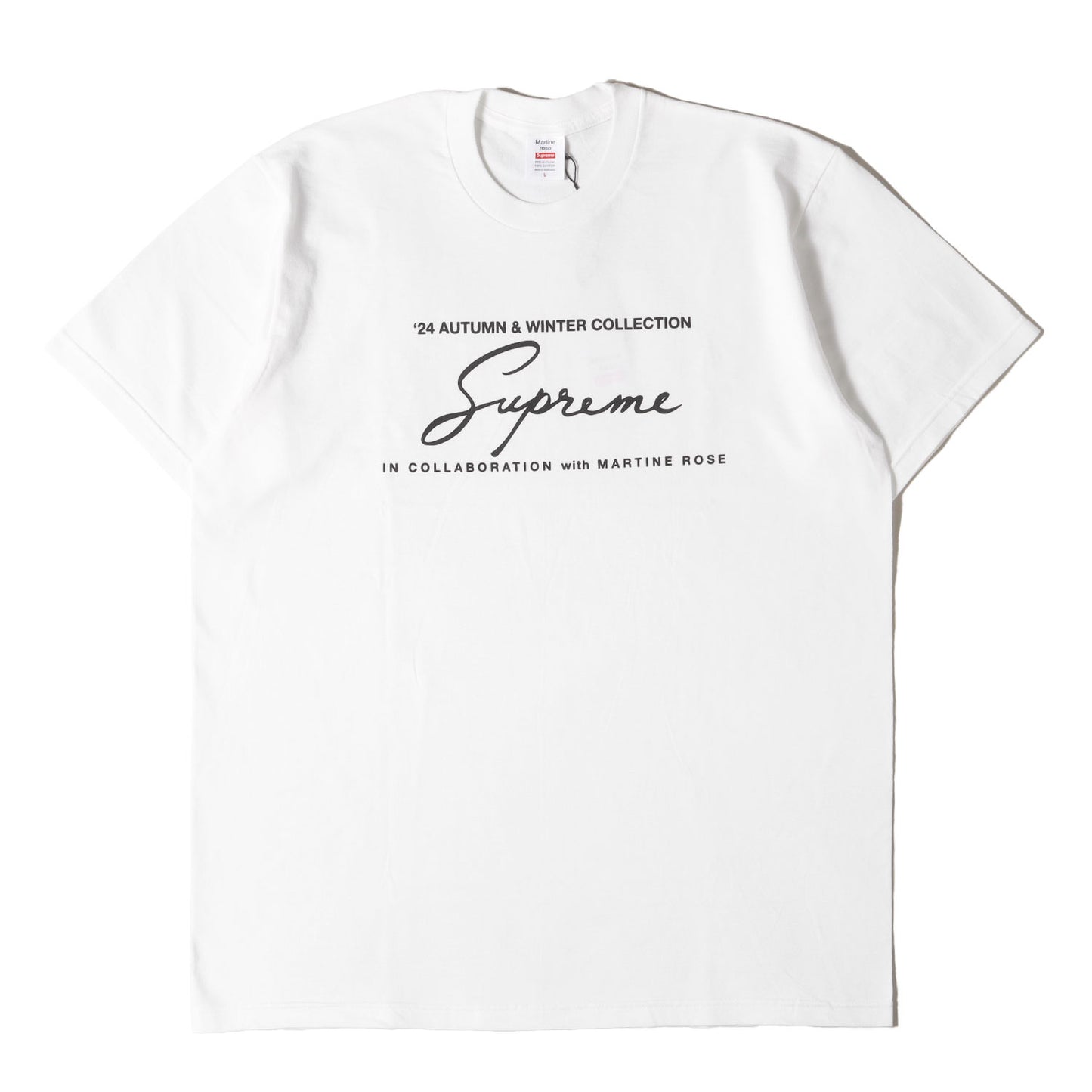 24AW ×Martine Rose ブランドロゴ Tシャツ(Tee)