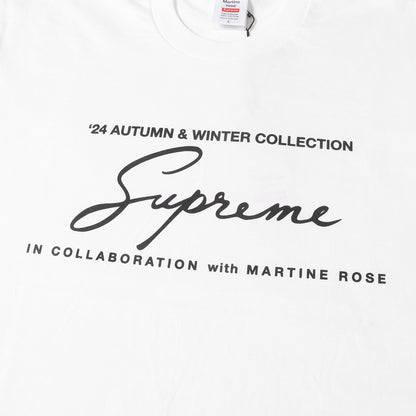 24AW ×Martine Rose ブランドロゴ Tシャツ(Tee)